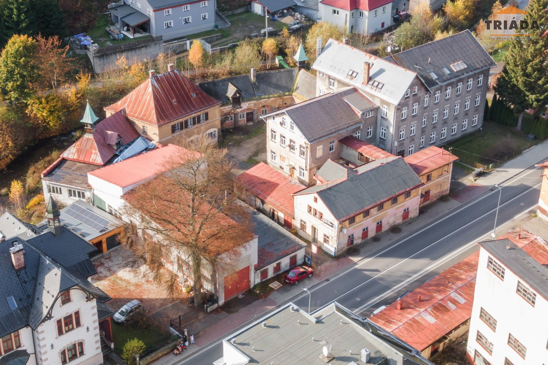 Prodej kancelář - Krkonošská, Desná, 420 m²