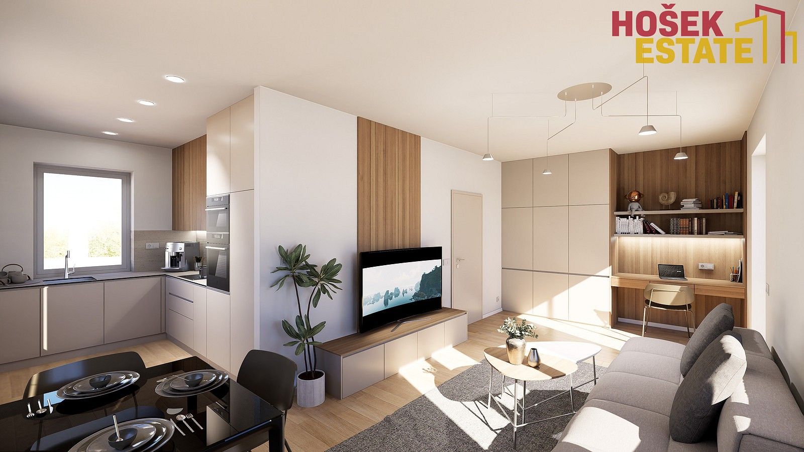 Prodej byt 4+kk - Chvatěruby, okres Mělník, Středočeský kraj, 87 m² - 2