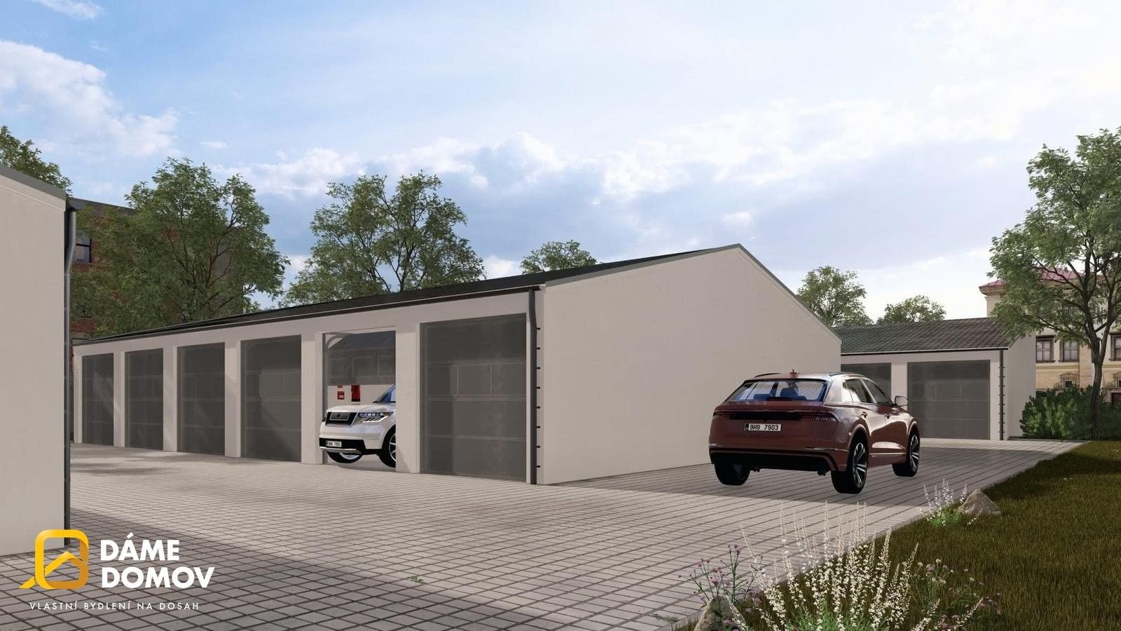 Garáže, U Cihelny, Hodonín, 19 m² - 2