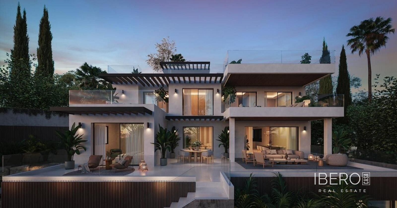 Rodinné domy, Benalmadena, Španělsko, 302 m² - 1