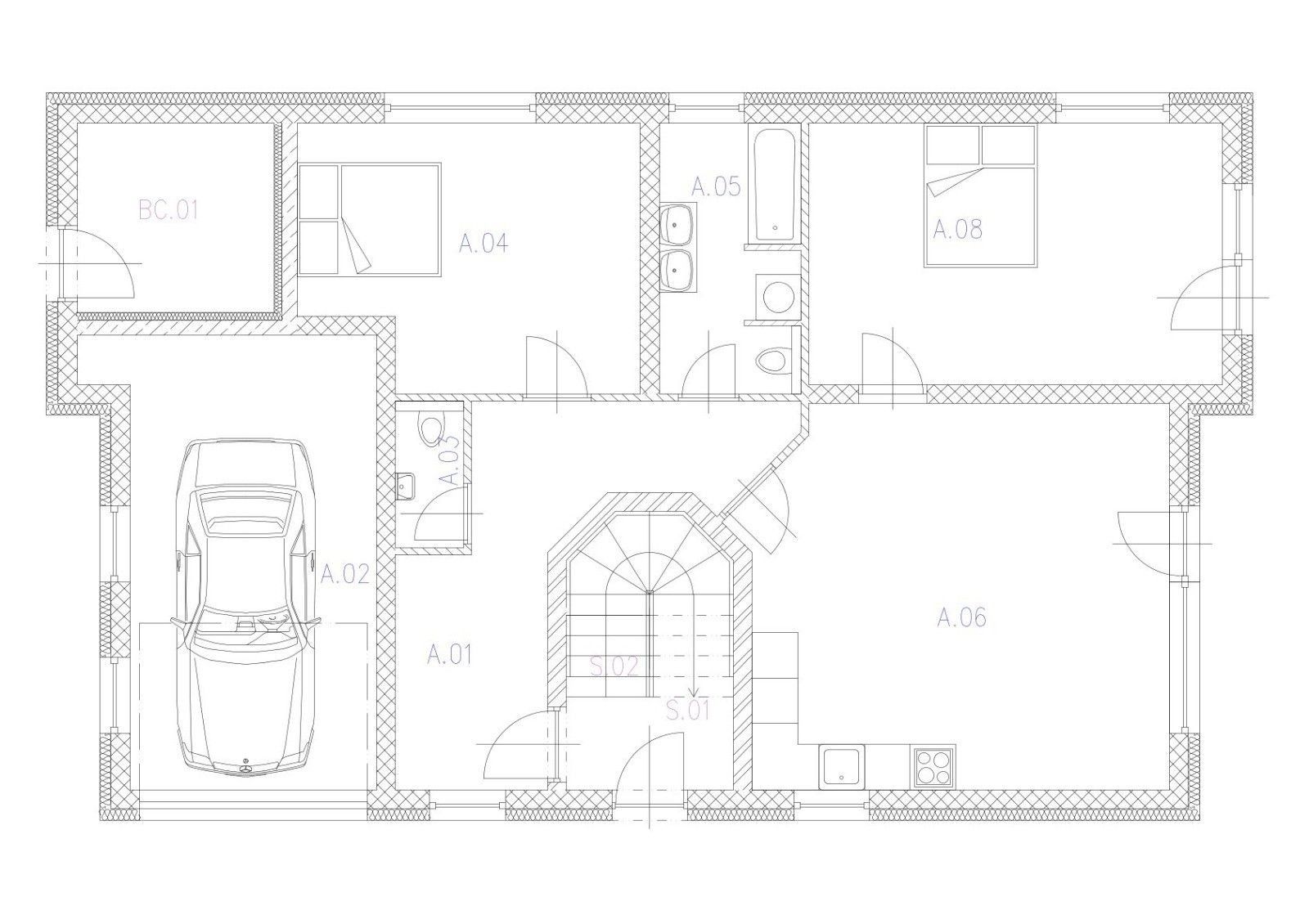 Byt 3+kk · 82 m² · Šternberská, Divišov - Divišov u Benešova, Středočeský kraj - 3