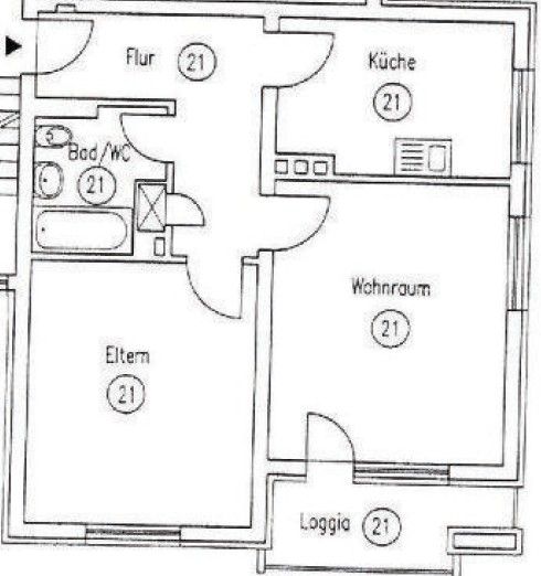 2+kk, Hörigstraße 4 Dortmund Dorstfeld Nordrhein-Westfalen 44149, 56 m² - 2