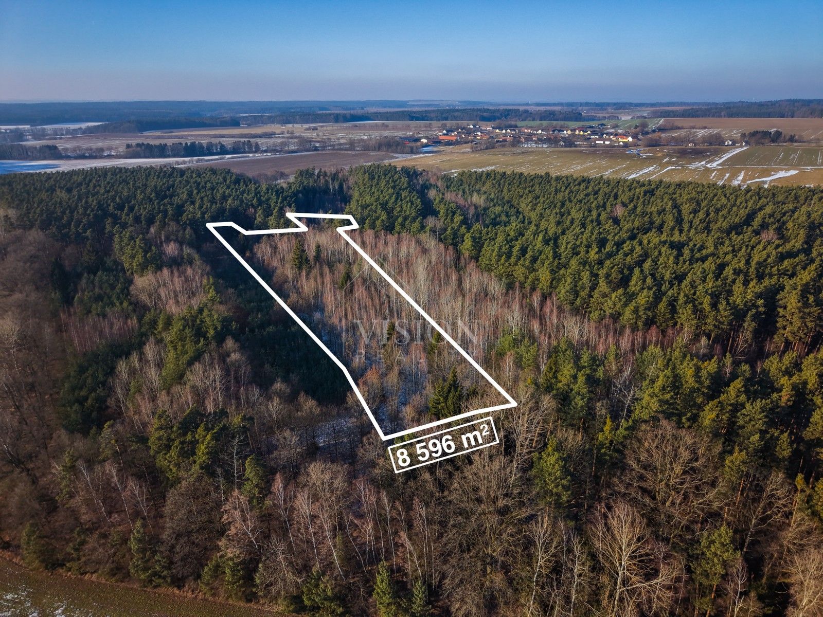 Prodej les - Vlastiboř, 12 m²