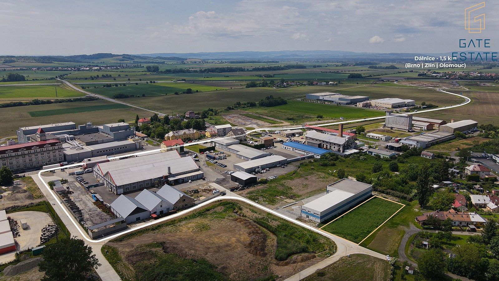 Komerční pozemky, Holešov, okres Kroměříž - 1