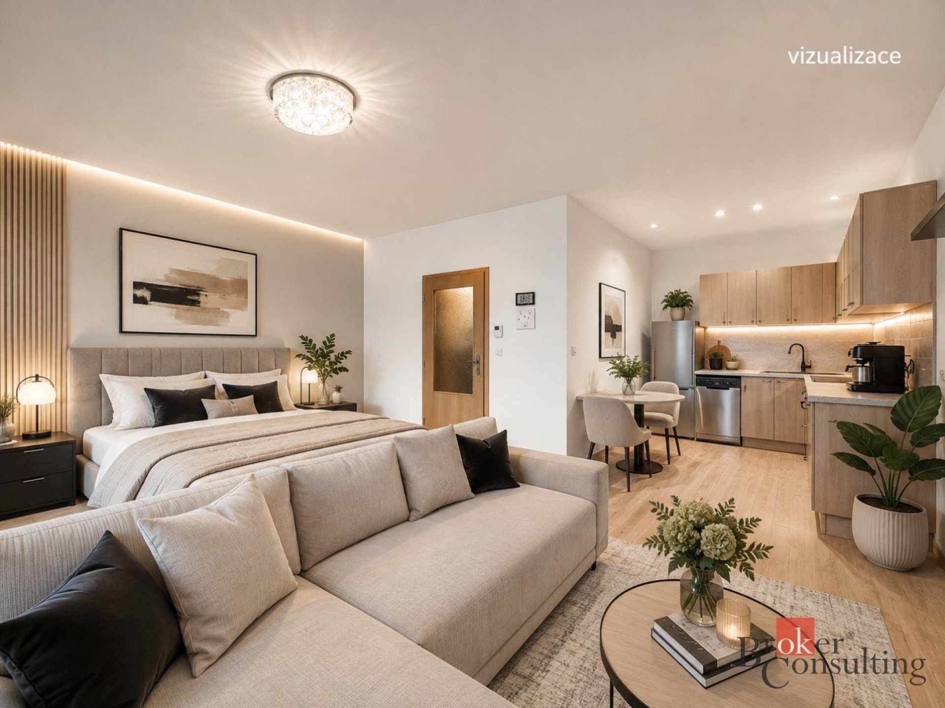 1+kk, Holzova, Brno, 40 m² - 1