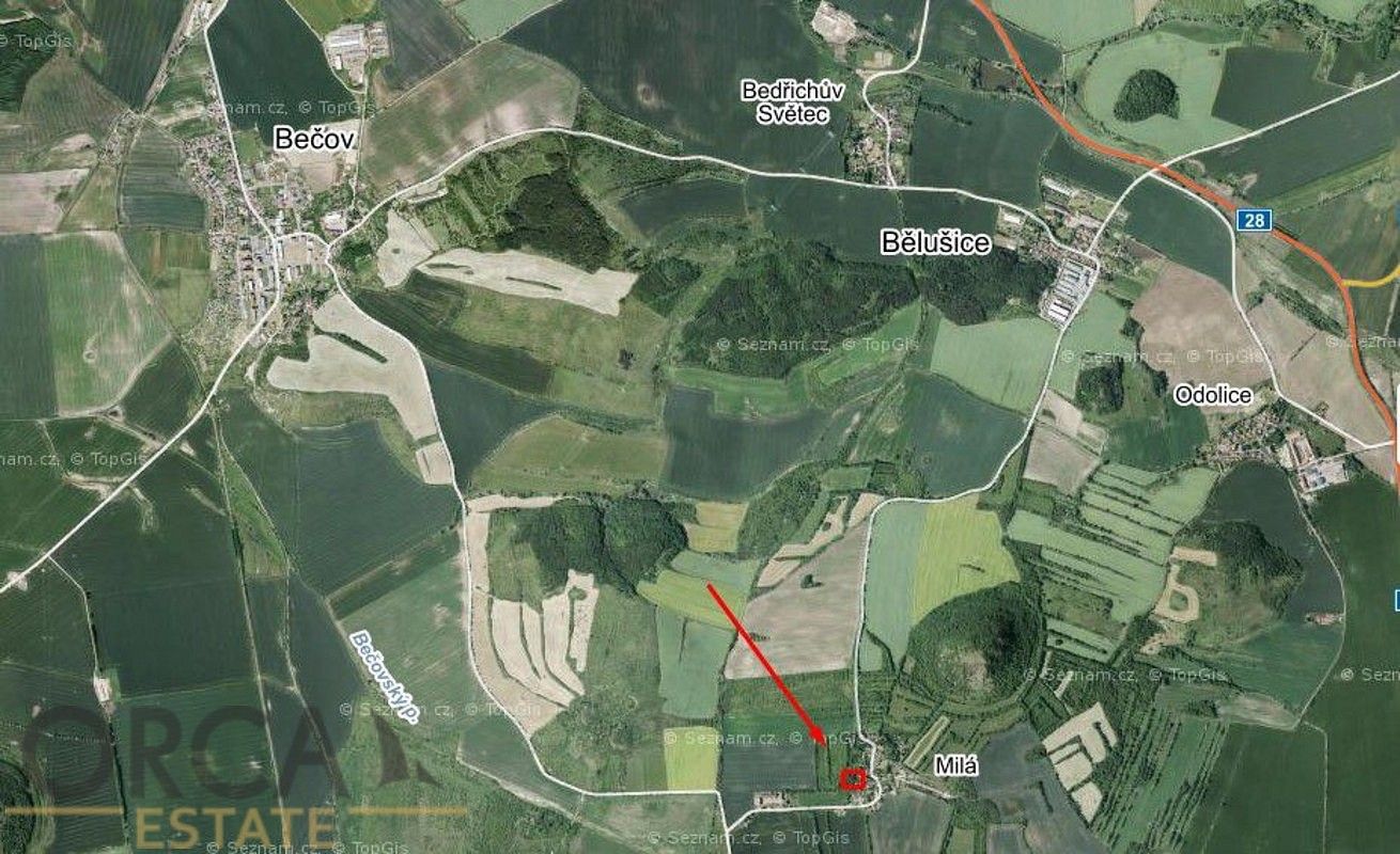 Prodej pozemek - Bečov, okres Most, Ústecký kraj - 2