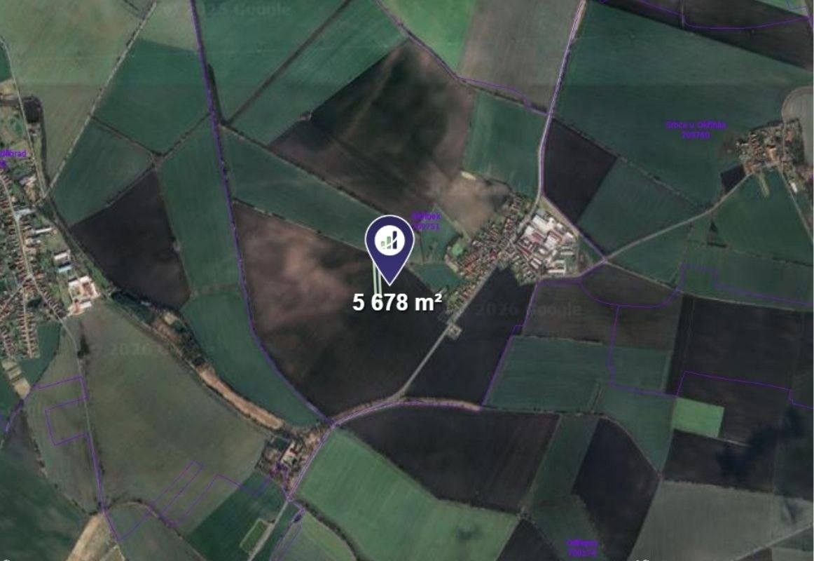 Prodej zemědělský pozemek - Okřínek, 5 678 m²