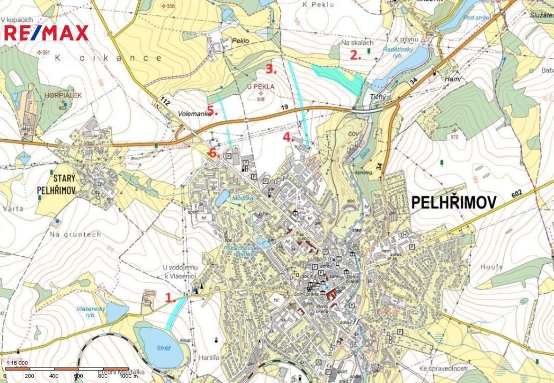 Prodej zemědělský pozemek - Pelhřimov, 67 925 m²