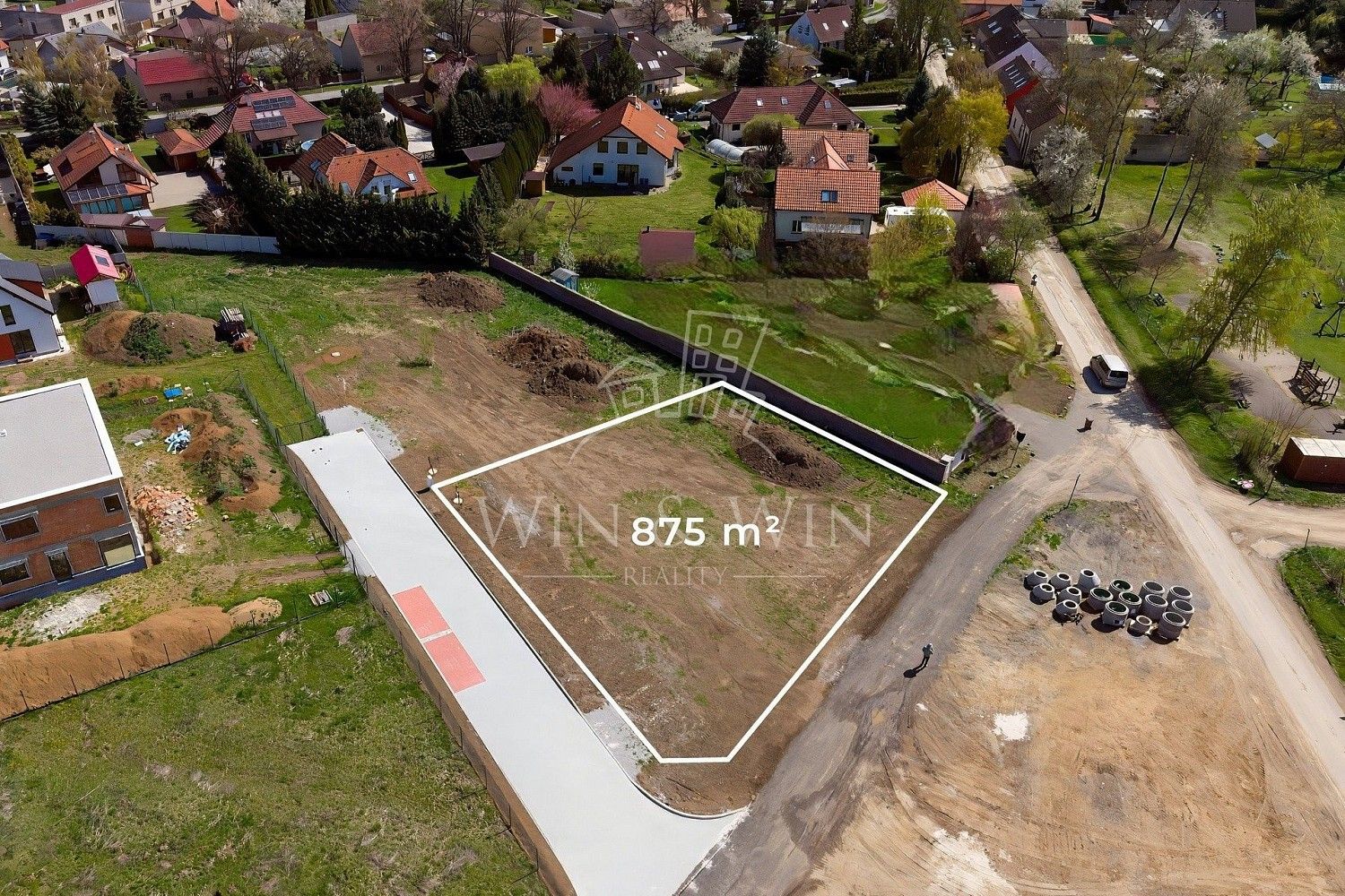 Pozemek pro bydlení, 875 m²