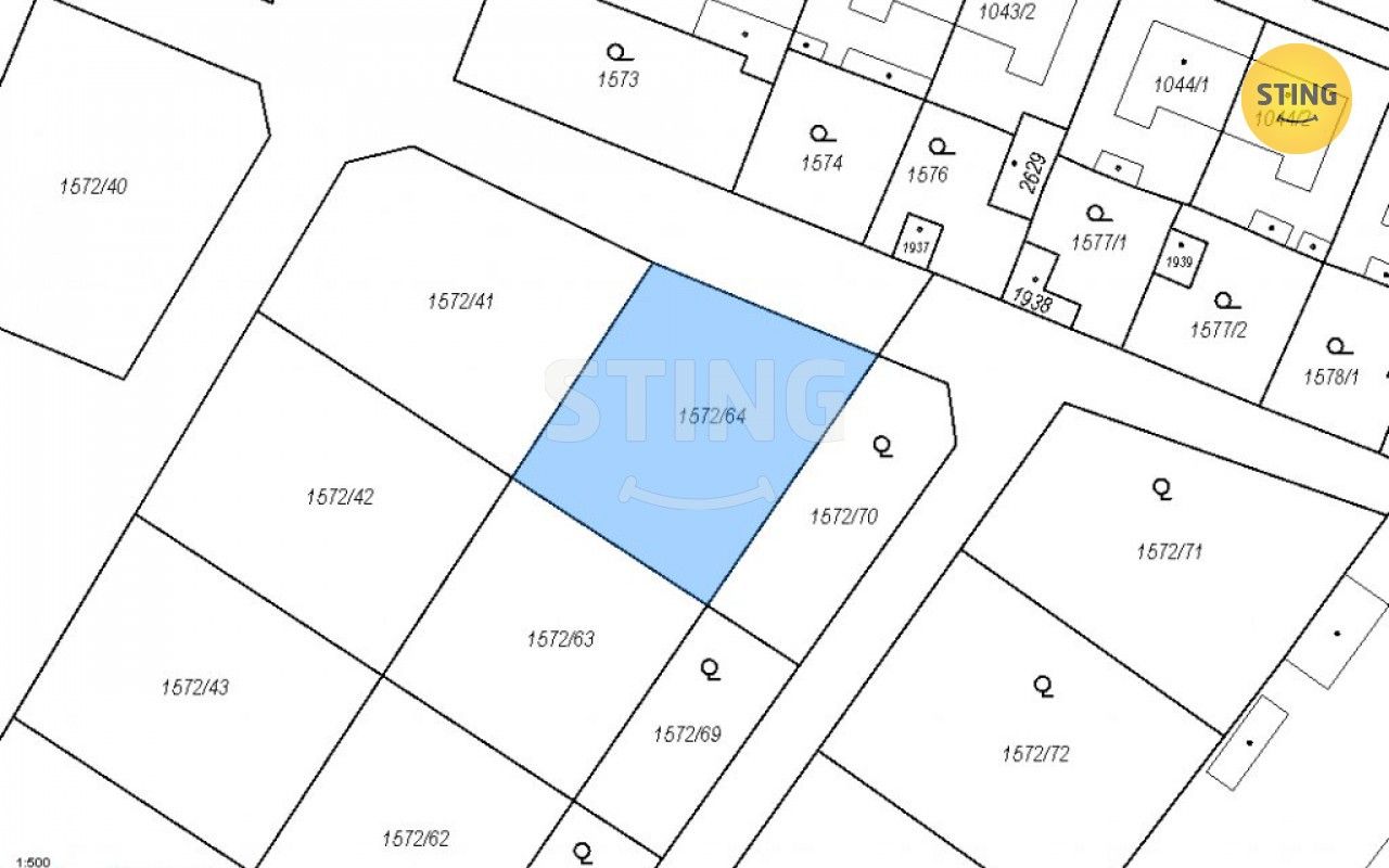 Prodej pozemek pro bydlení - Kladruby, Chlumec nad Cidlinou, 1 031 m²