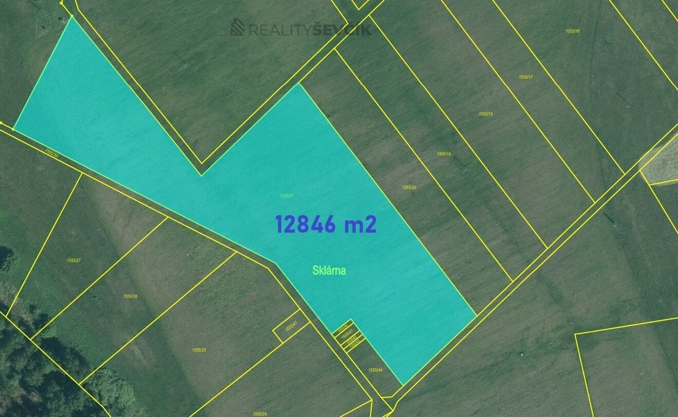 Zemědělské pozemky, Chlum u Třeboně, 12 m²