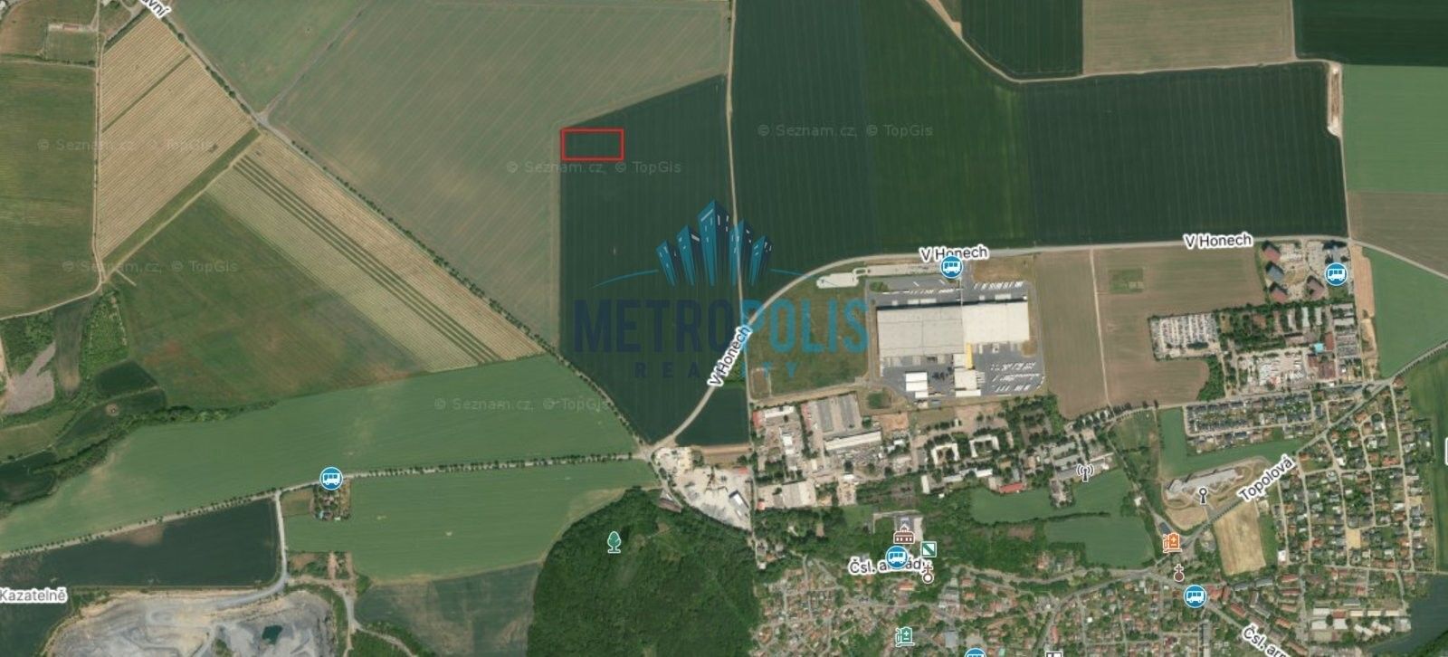 Zemědělské pozemky, Klecany, 10 099 m²