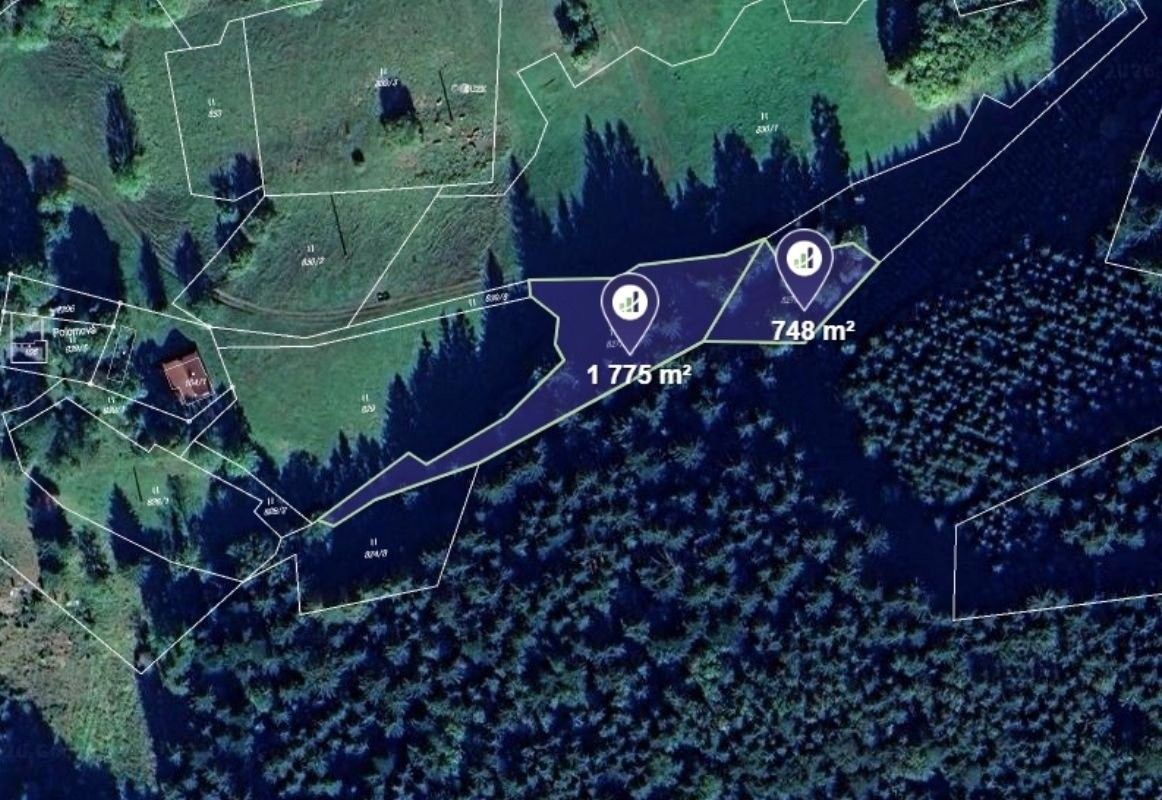 Louky, Velké Karlovice, 2 523 m² - 1