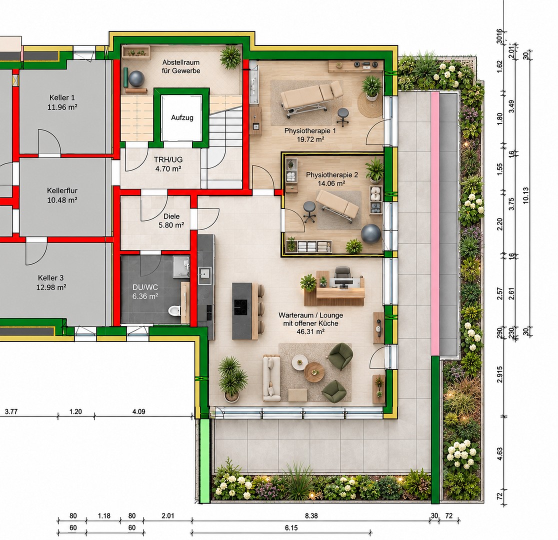 Kancelář · 98 m² · Nürnberg Röthenbach Bayern 90449 - 4