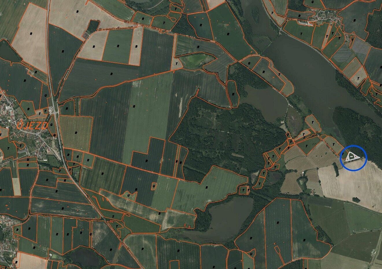 Prodej zemědělský pozemek - Vodňany - Újezd, okres Strakonice, Jihočeský kraj - 5