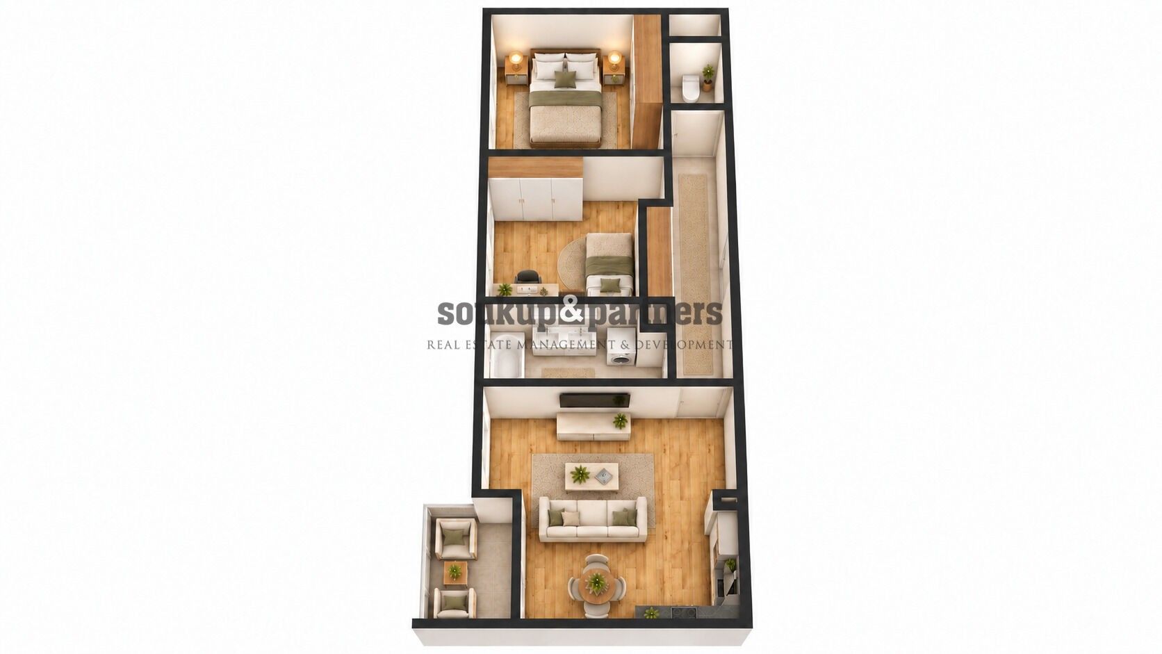Byt 3+kk · 68 m² · Schránilova, Praha Hlubočepy - 3