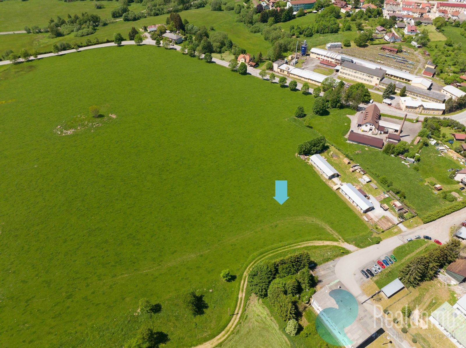 Komerční pozemky, Horní Planá, 12 594 m² - 1