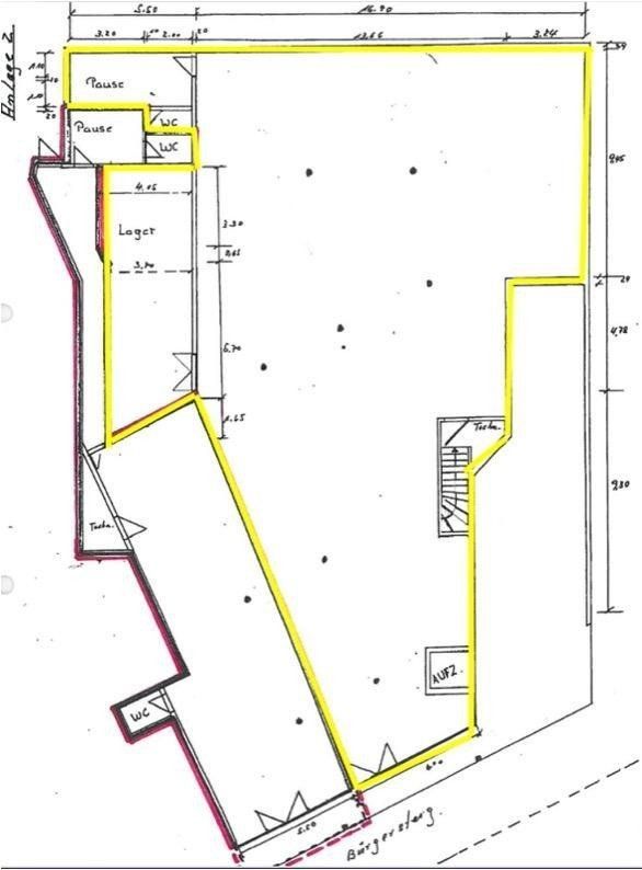 Pronájem obchodní prostory - , Severní Porýní-Vestfálsko, 440 m² - 5