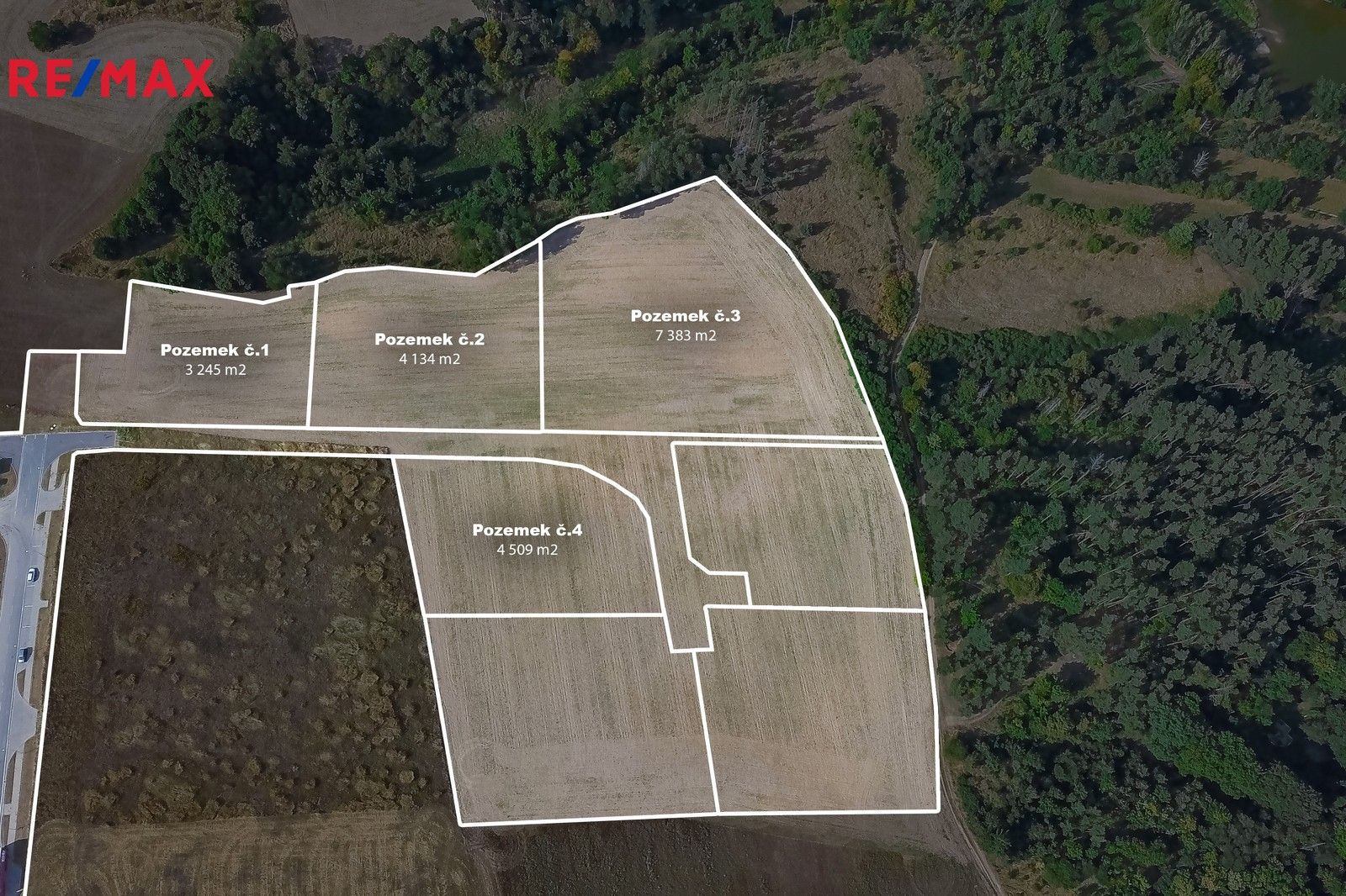 Komerční pozemky, Třebíč, 3 m²