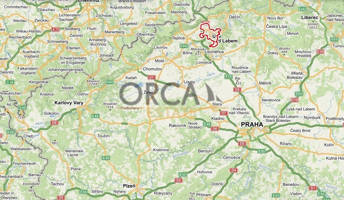 Prodej pozemek - Ústí nad Labem, 400 01, 2 115 m²
