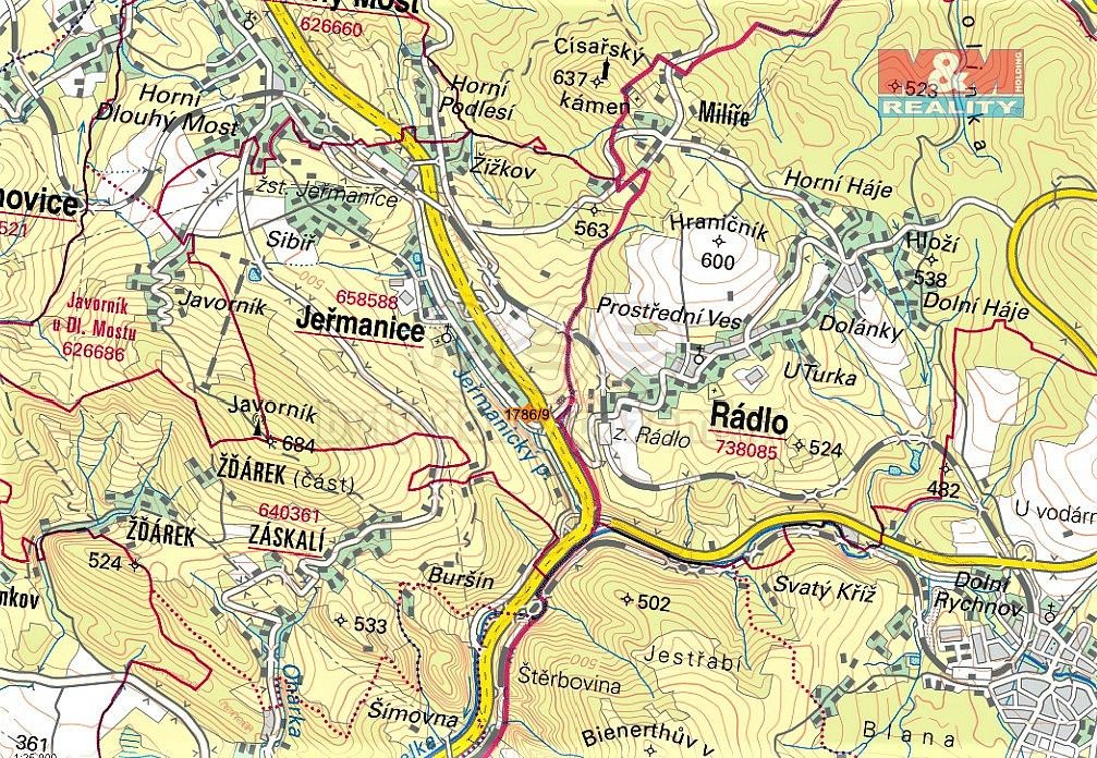 Prodej louka - Jeřmanice, okres Liberec, Liberecký kraj - 2