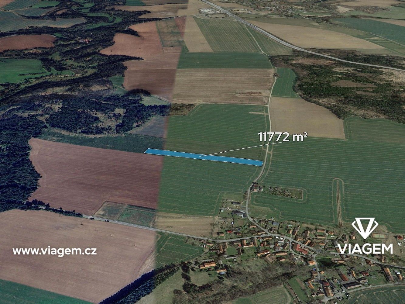 Zemědělské pozemky, Trhový Štěpánov, okres Benešov - 1