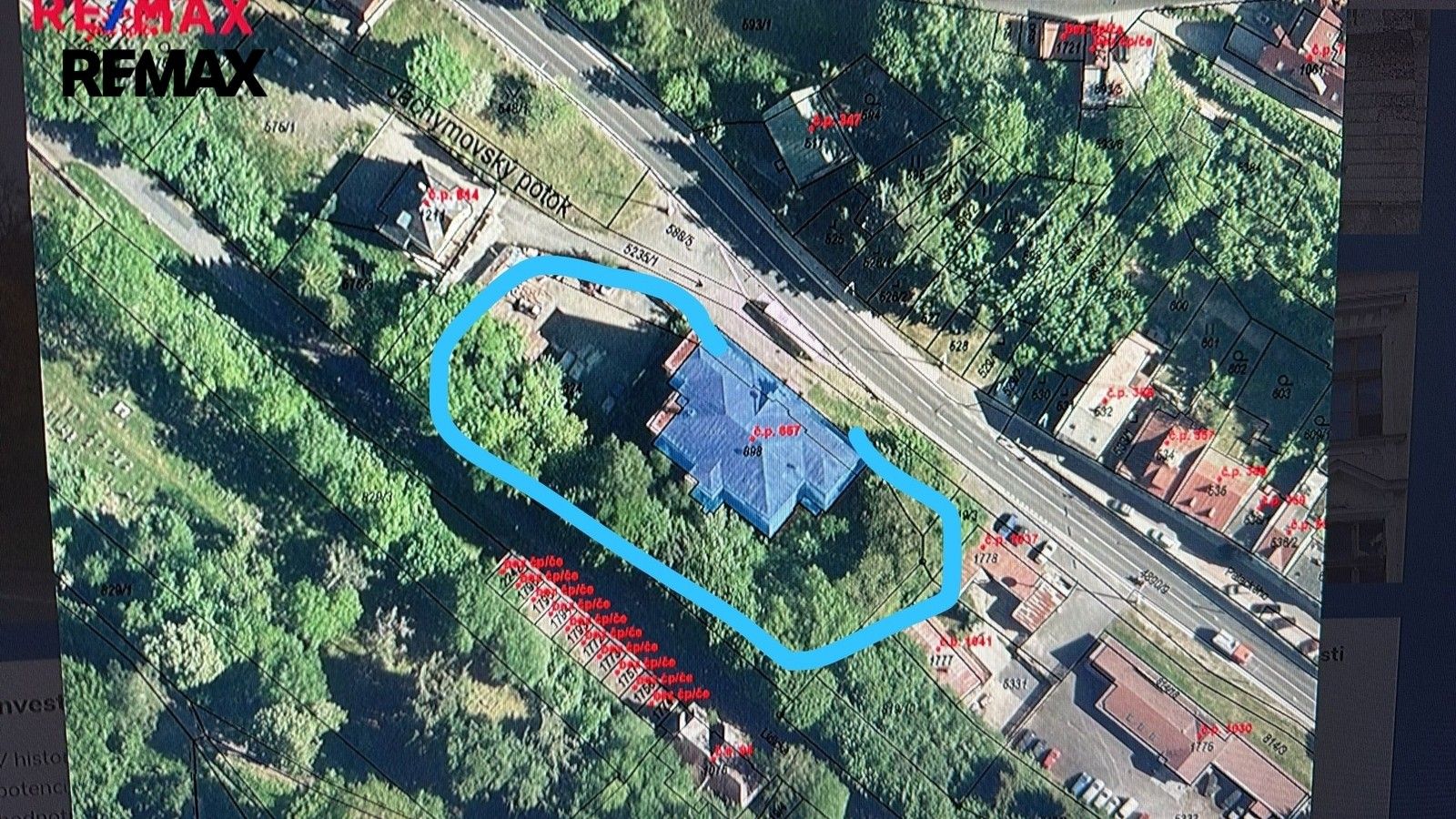 Ostatní, třída Dukelských hrdinů 657, Jáchymov, 3 097 m² - 2