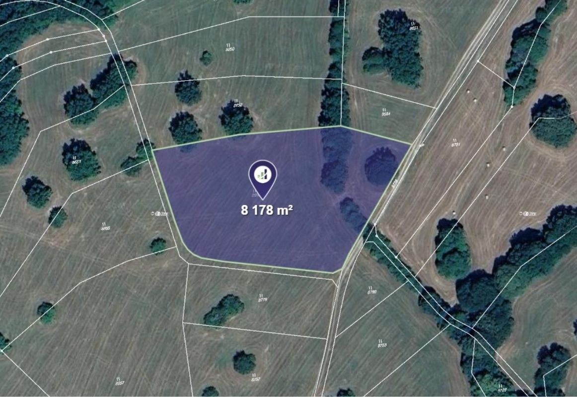 Louka, 1 168 m²