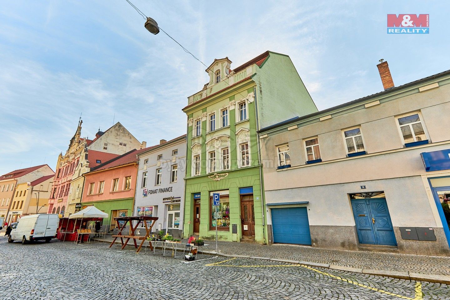 Činžovní domy, Velké náměstí, Strakonice, 546 m²