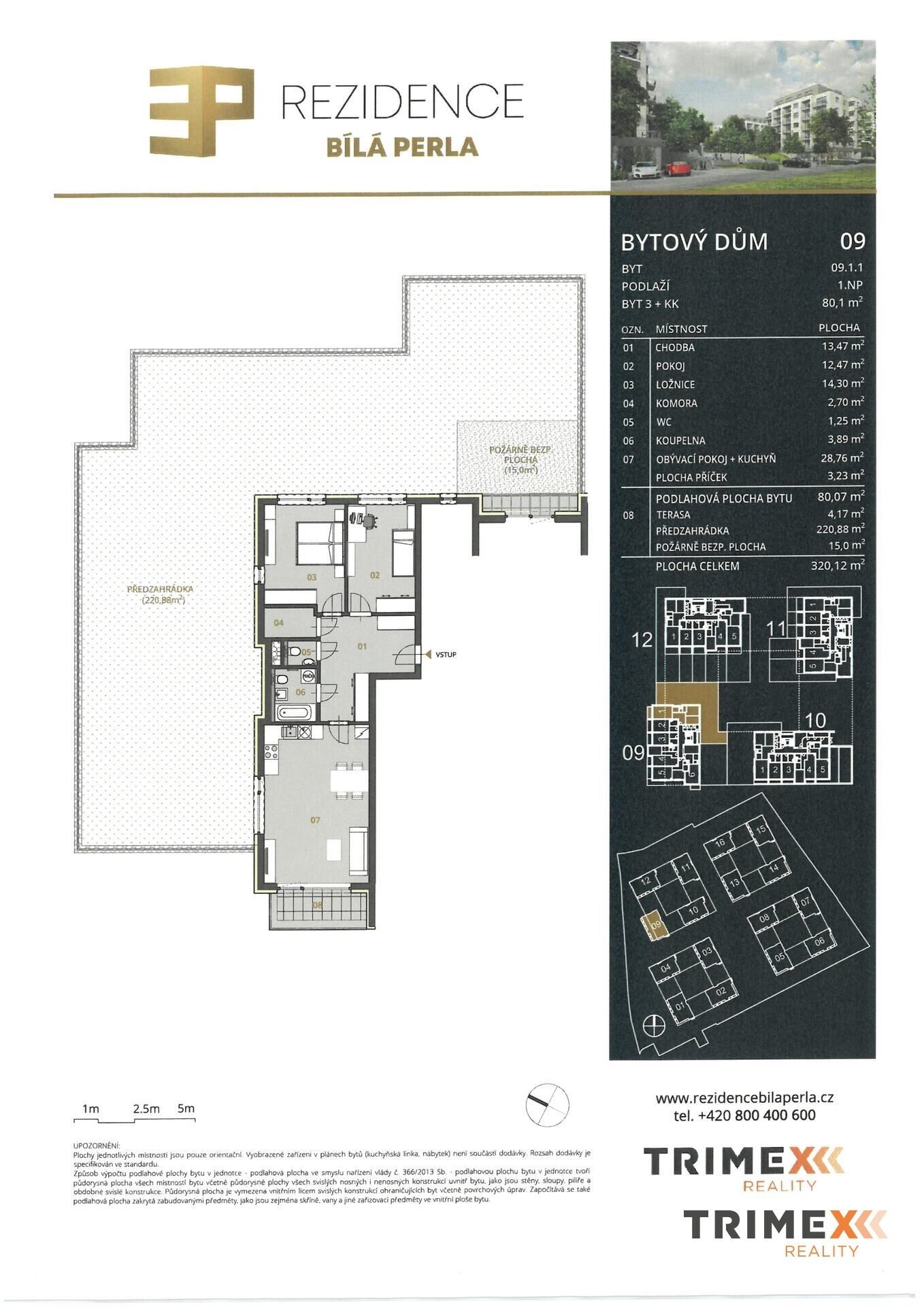 Prodej byt 3+kk - Císařského pluku  , Opava Předměstí, 80 m² - 5