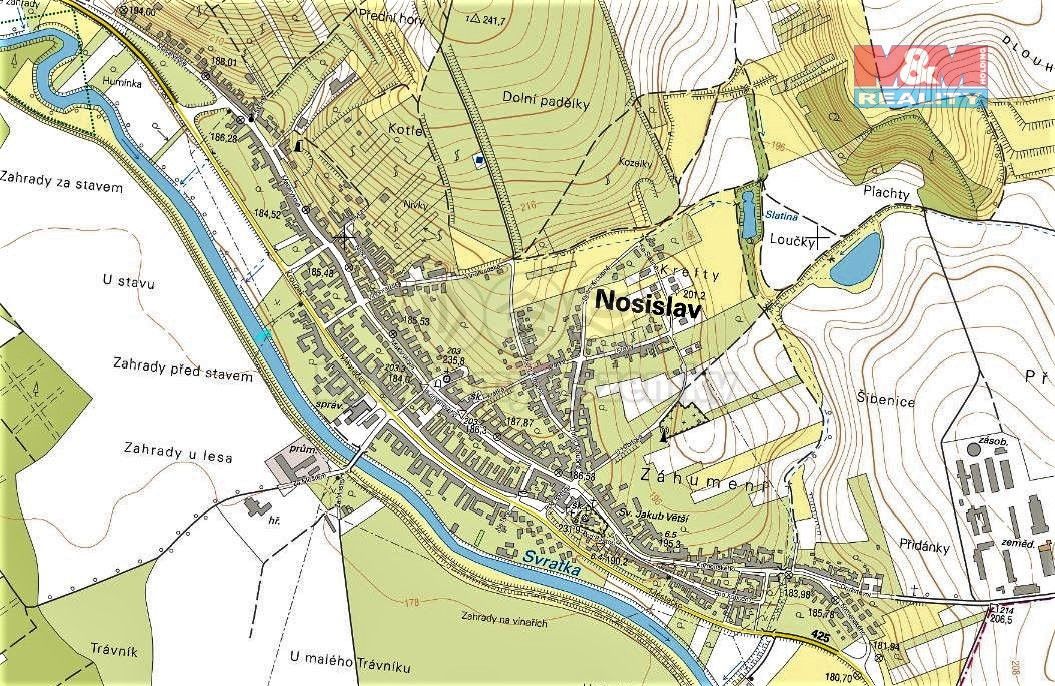 Prodej pozemek - Nosislav, 691 64, 419 m²