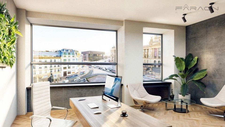 Pronájem kancelář - Václavské náměstí, Praha, 224 m²