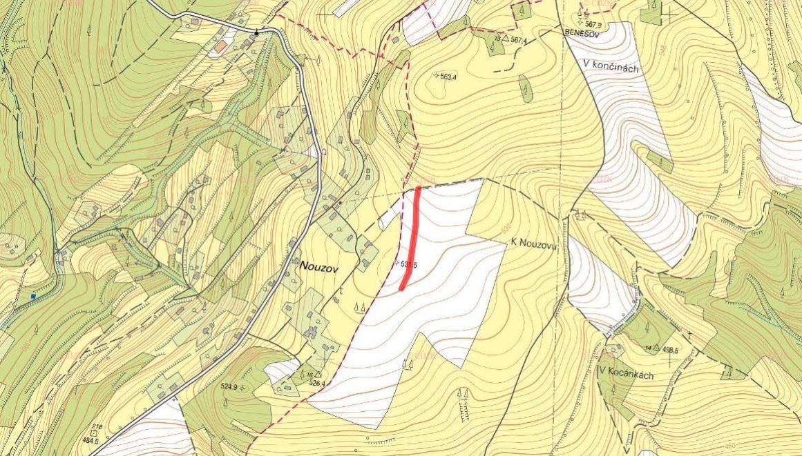 Pozemky pro bydlení, Benešov u Semil, 512 06