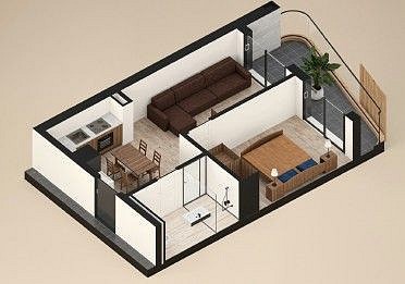 Prodej byt 2+kk - Golem, Tirana, Albánie, 44 m² - 5