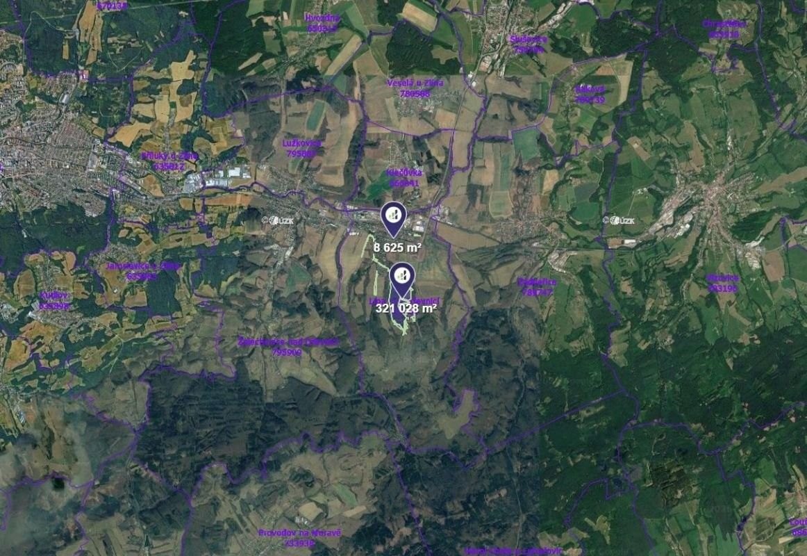 Lesy, Lípa, 3 746 m² - 2