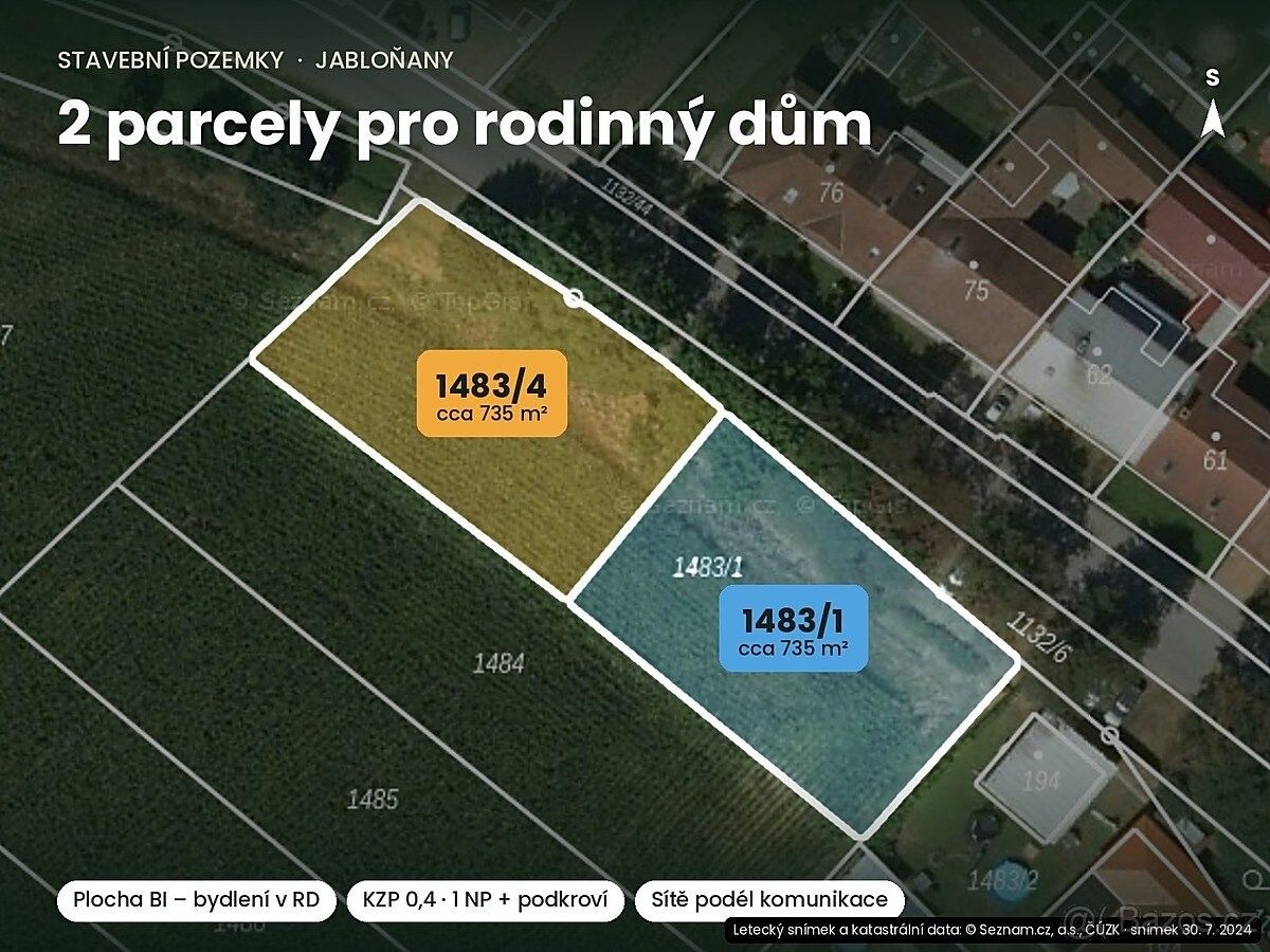 Pozemky pro bydlení, Skalice nad Svitavou, 679 01 - 1
