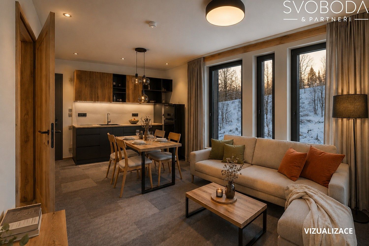 Prodej byt 1+kk - Pec pod Sněžkou - Velká Úpa, okres Trutnov, Královéhradecký kraj, 37 m² - 2