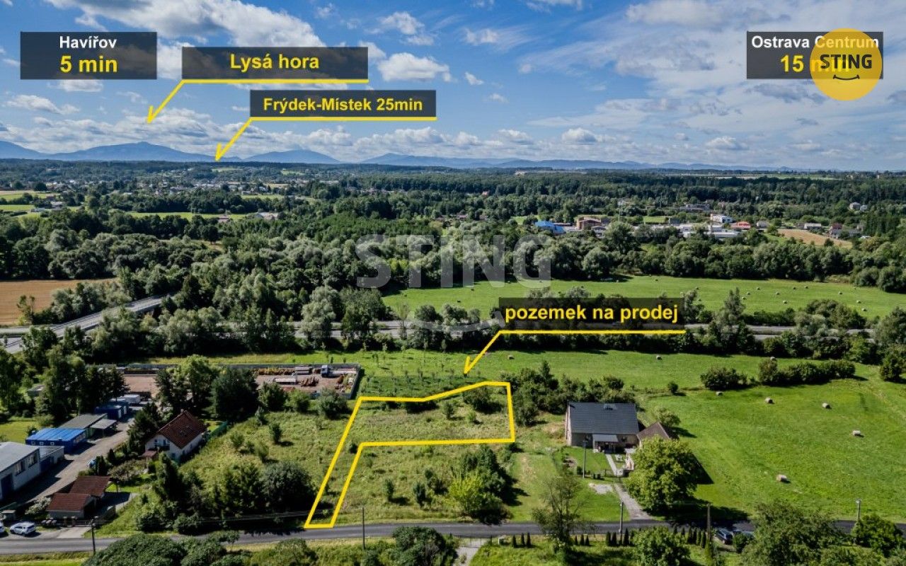 Pozemek pro bydlení · 1 406 m² · Bartovice, Ostrava - 3