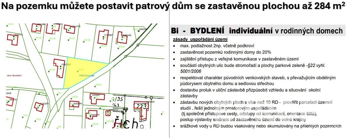 Pozemky pro bydlení, Neveklov - 2