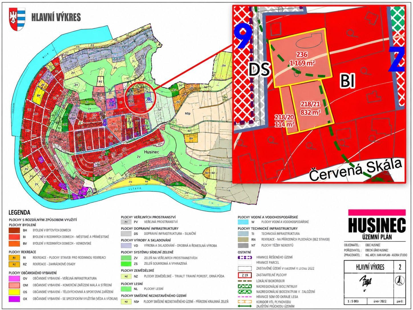 Pozemek pro bydlení · Husinec Řež - 4