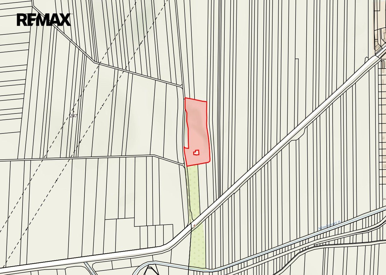 Zahrady, Němčany, 9 203 m² - 2