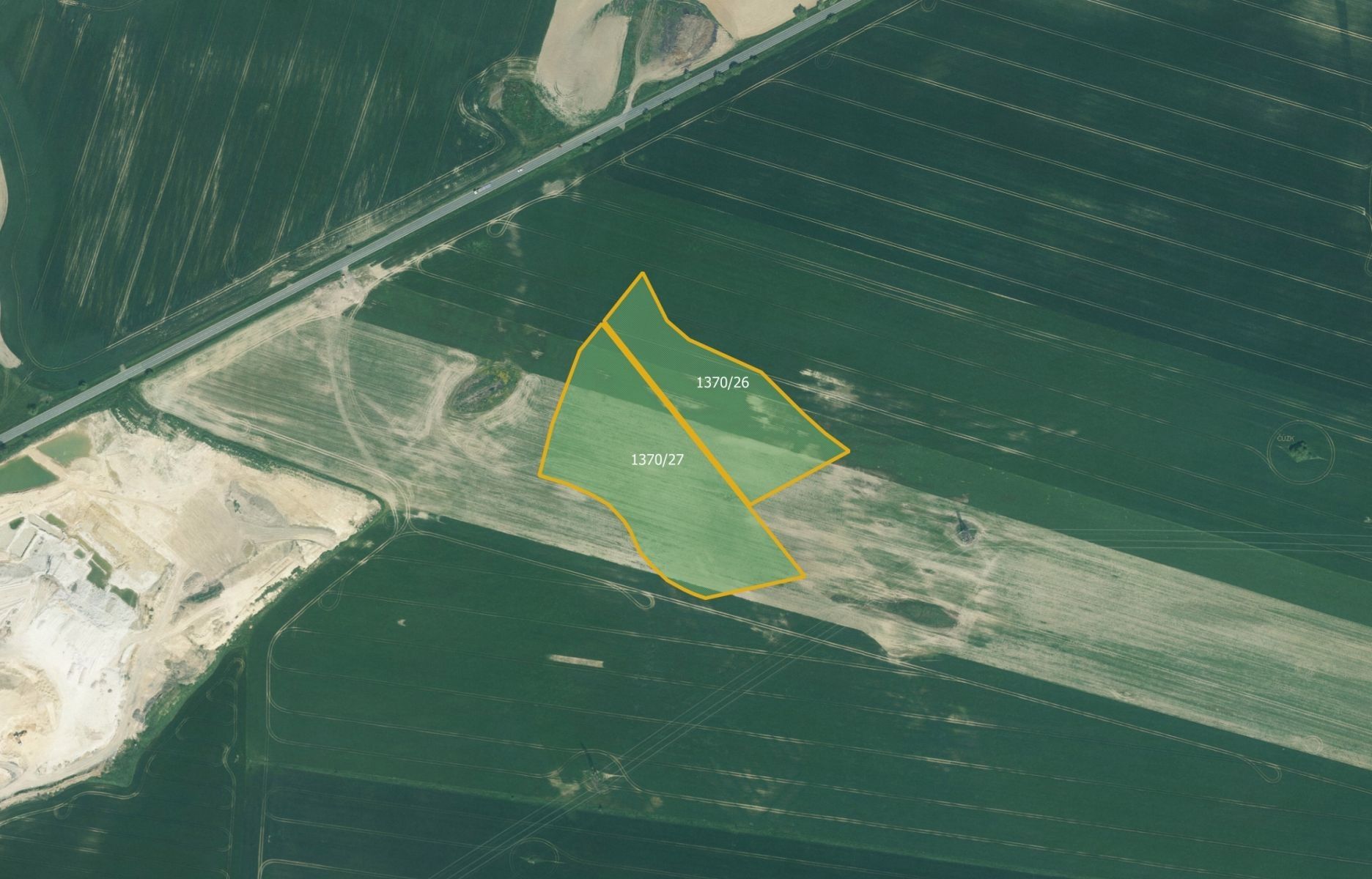 Prodej zemědělský pozemek - Skviřín, Bor