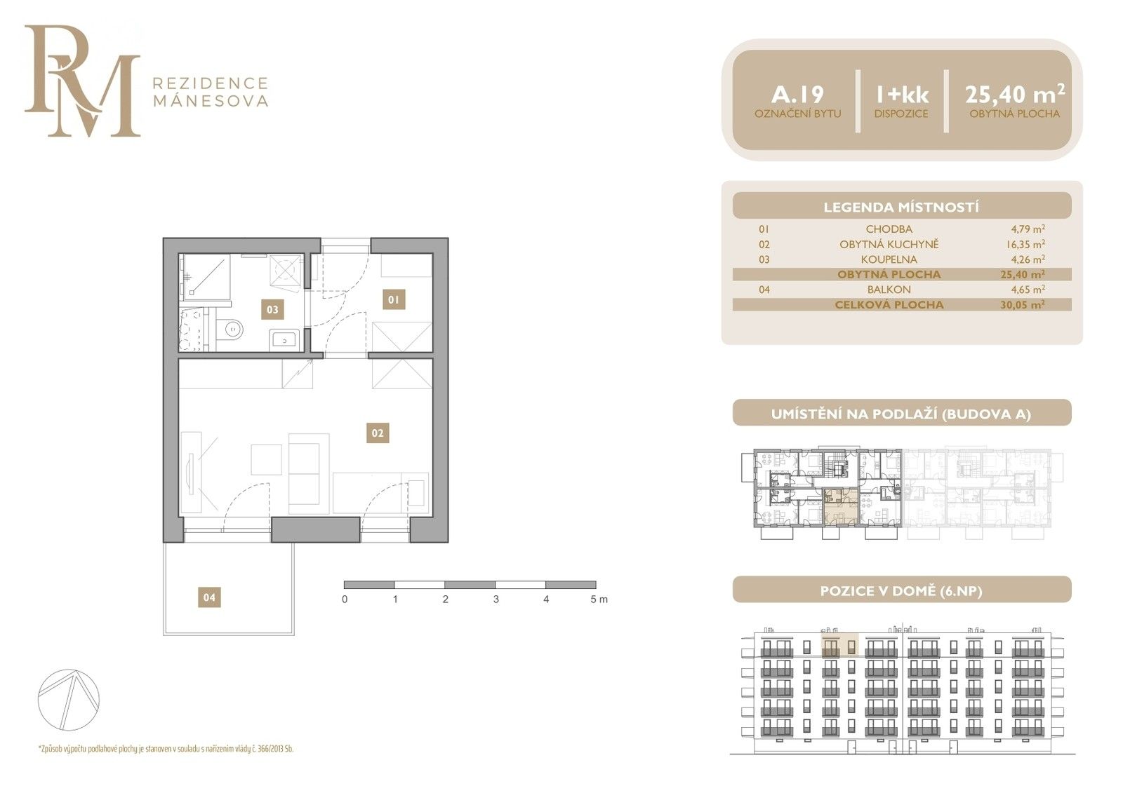 1+kk, Mánesova, Lipník nad Bečvou I-Město, 25 m² - 2