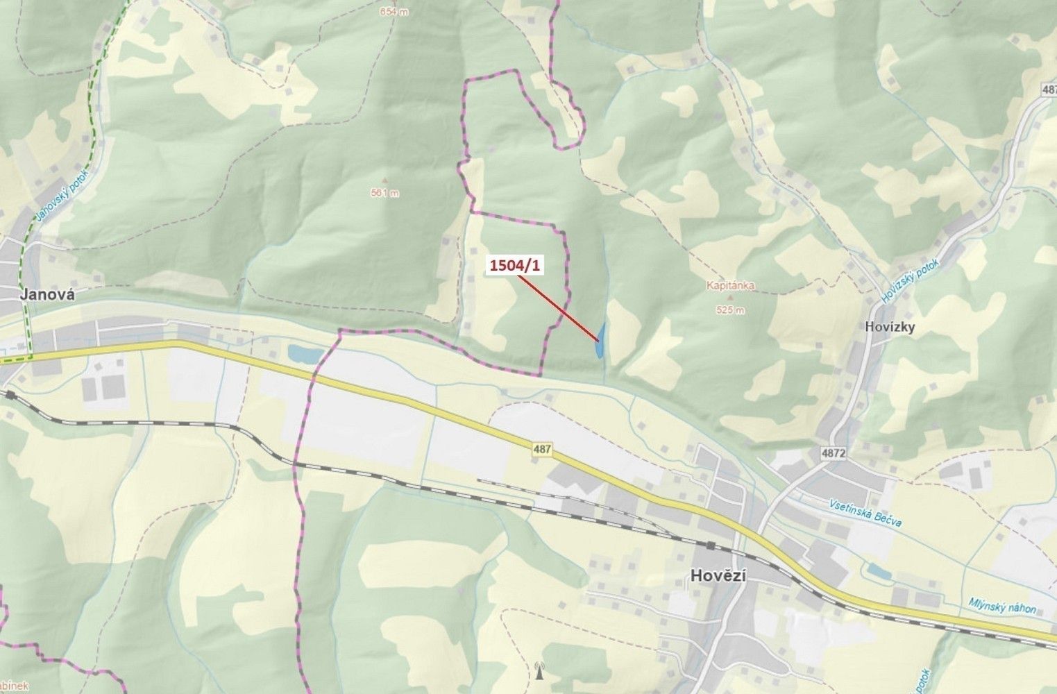 Lesy, Hovězí, okres Vsetín, Zlínský kraj