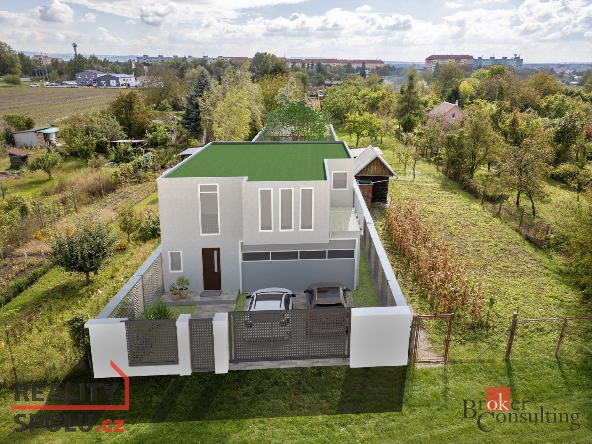 Zahrady, Hodonín, 1 765 m²