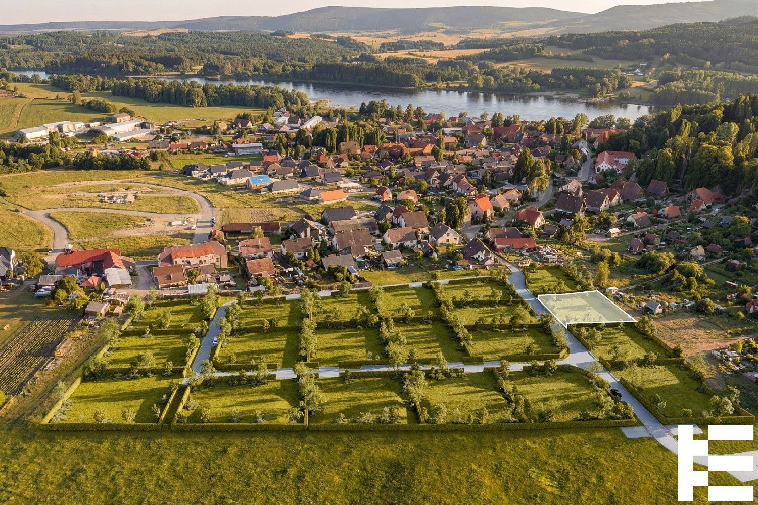 Pozemky pro bydlení, Horní Planá, okres Český Krumlov - 1