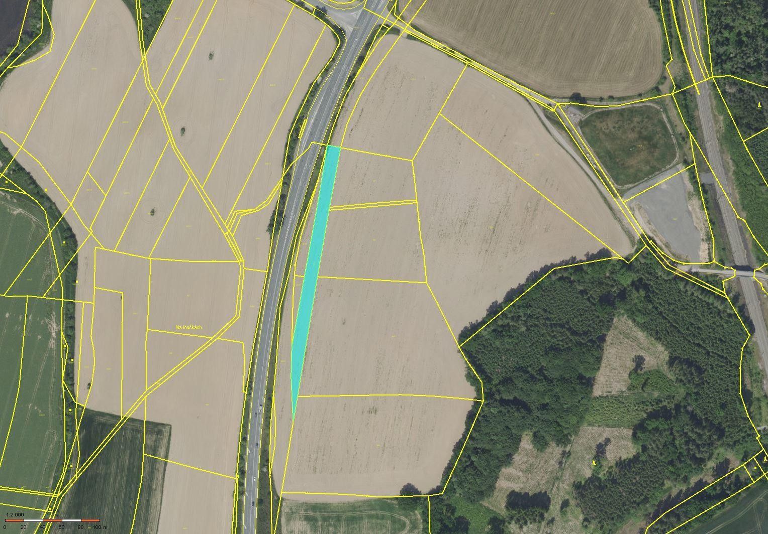 Zemědělské pozemky, Petrovice, Bystřice, 18 096 m² - 2