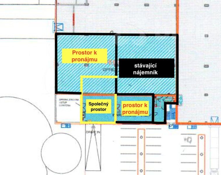 Pronájem sklad - U Sanitasu, Říčany, 557 m²