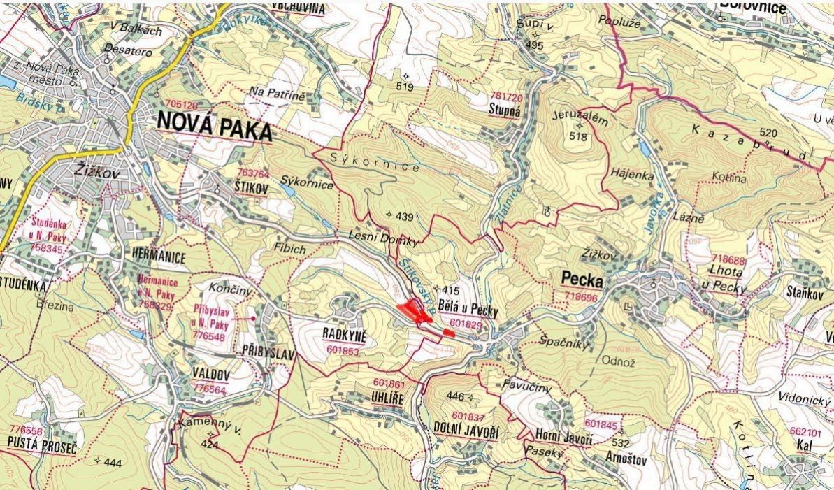 Zemědělský pozemek · Nová Paka Radkyně - 3