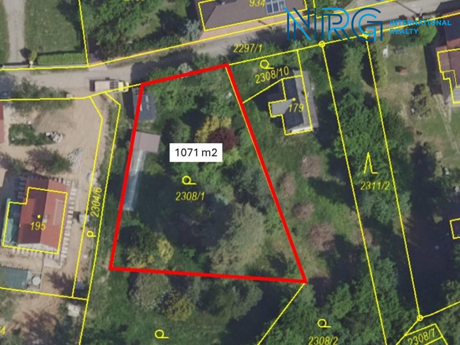 Prodej pozemek pro bydlení - Luční, Hrusice, 1 071 m²